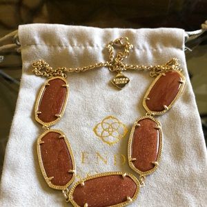Kendra Scott Goldstone Necklace